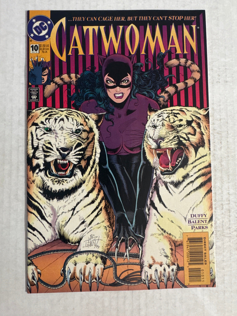CATWOMAN #10 Vol 2 NM Jim Balent Cover