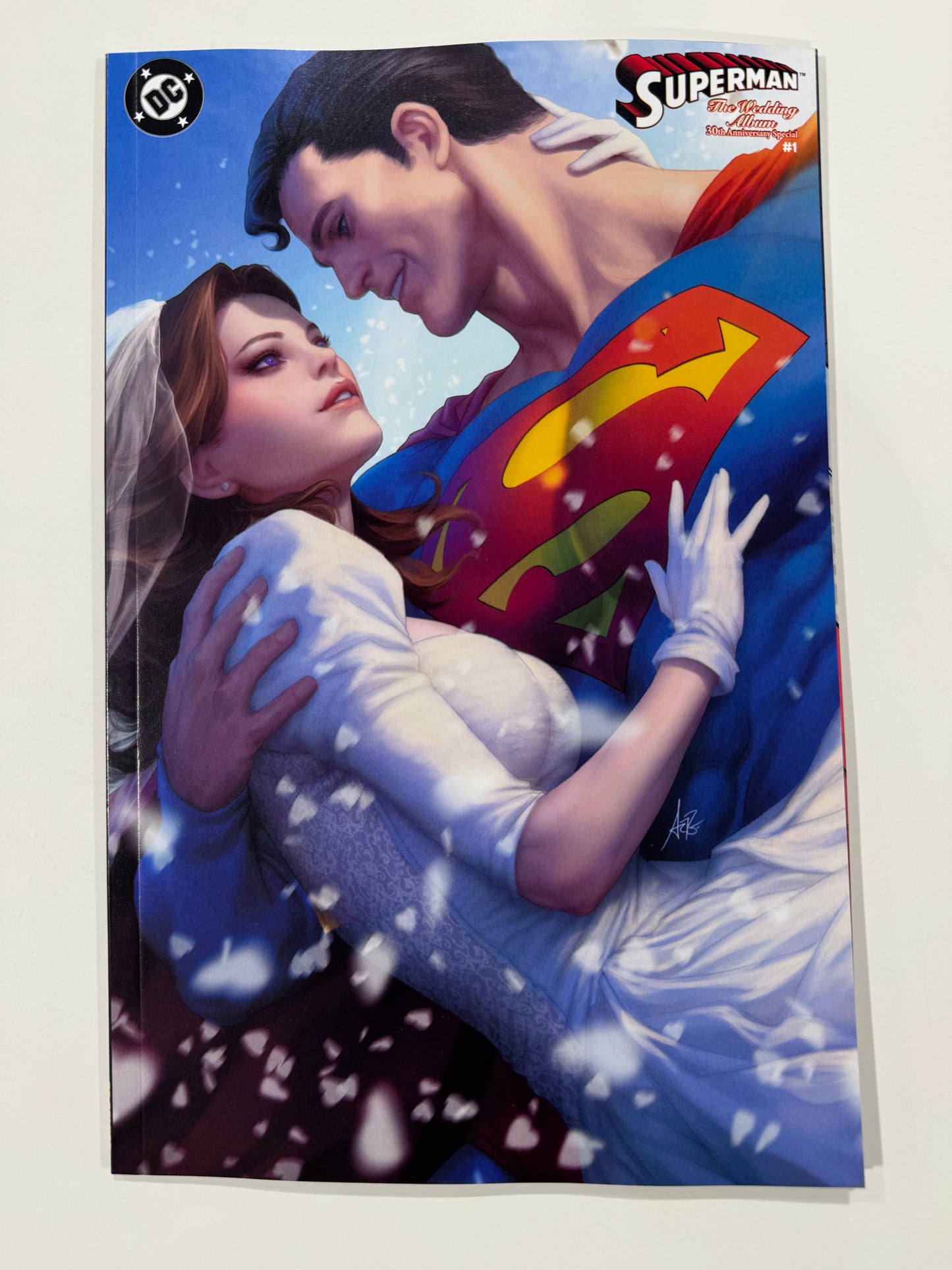 SUPERMAN: THE WEDDING ALBUM - 30TH ANNIVERSARY SPECIAL #1 NM Cover B Stanley 'Artgerm' Lau Variant