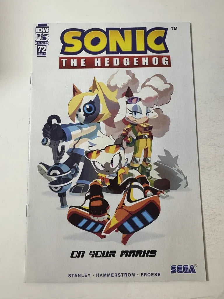 SONIC THE HEDGEHOG #72 NM 1:10 Variant