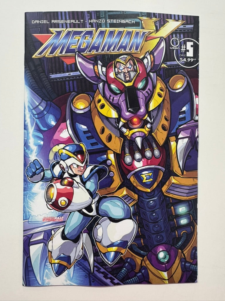 MEGA MAN X #5 NM Cover C James Raiz Variant