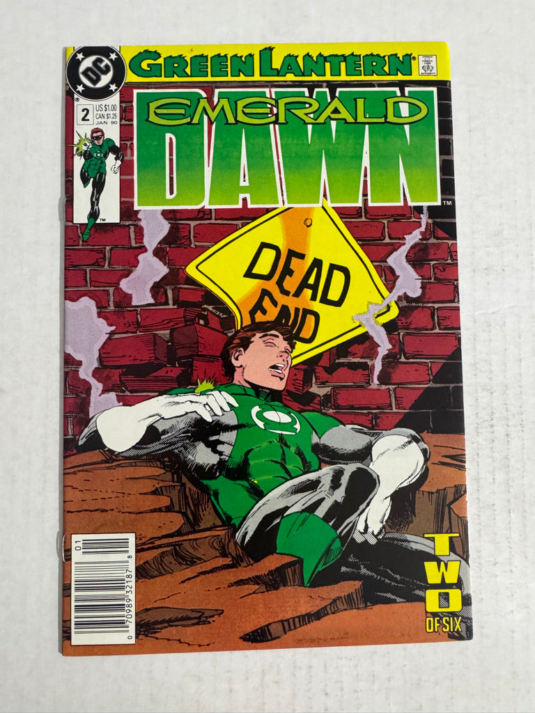 GREEN LANTERN EMERALD DAWN #2 NM- NEWSSTAND