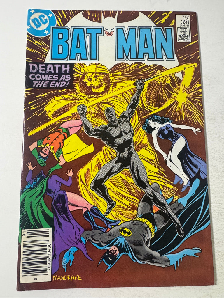 BATMAN #391 FN+ NEWSSTAND