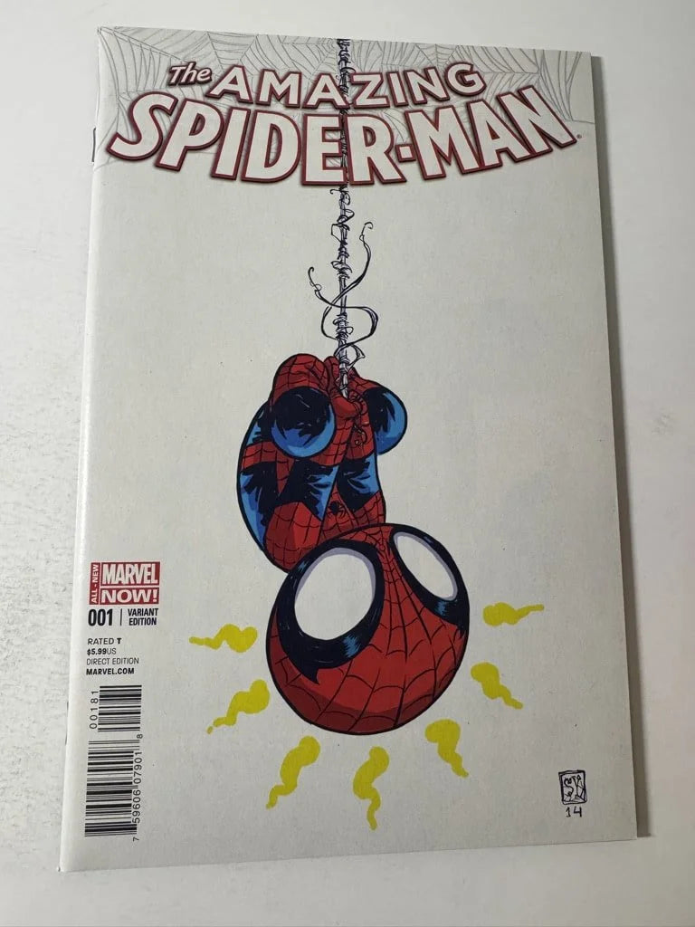 AMAZING SPIDER-MAN #1 Vol 3 NM Skottie Young Variant 1ST APPEARANCE