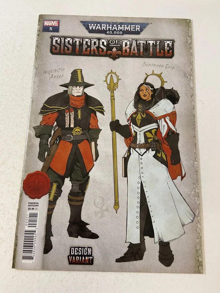 WARHAMMER 40.000 Sisters of Battle #5 NM 1:10 Design Variant