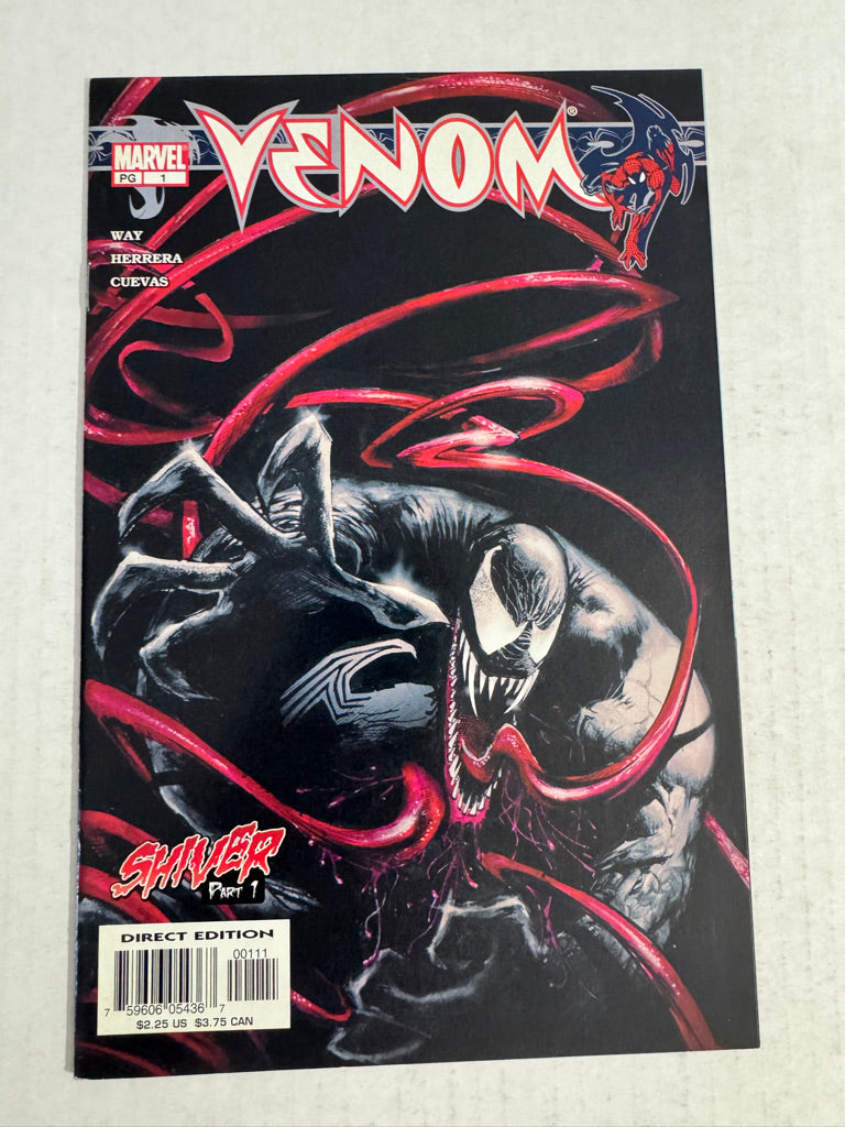 VENOM #1 Sam Kieth Cover 1ST APPEARANCE