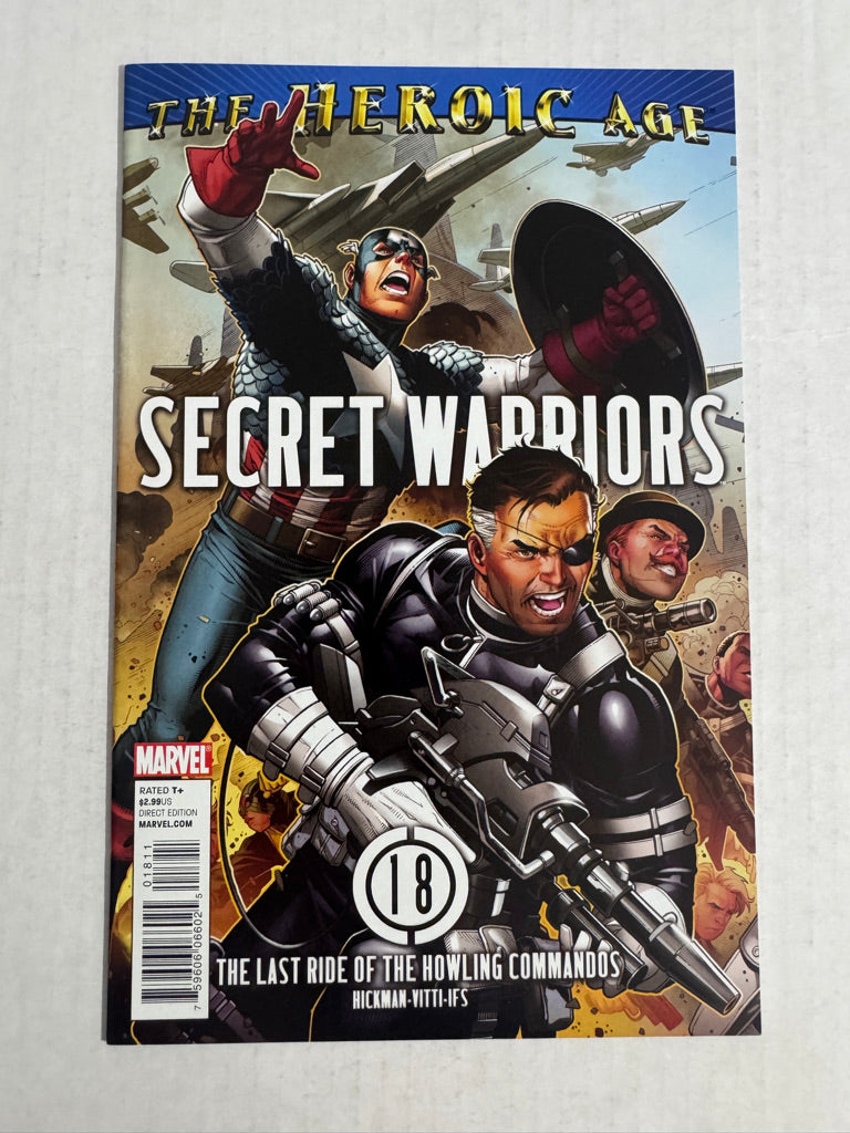 SECRET WARRIORS #18 NM Jim Cheung Cover