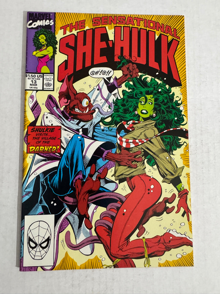 SENSATIONAL SHE-HULK #13 NM Dale Keown Cover