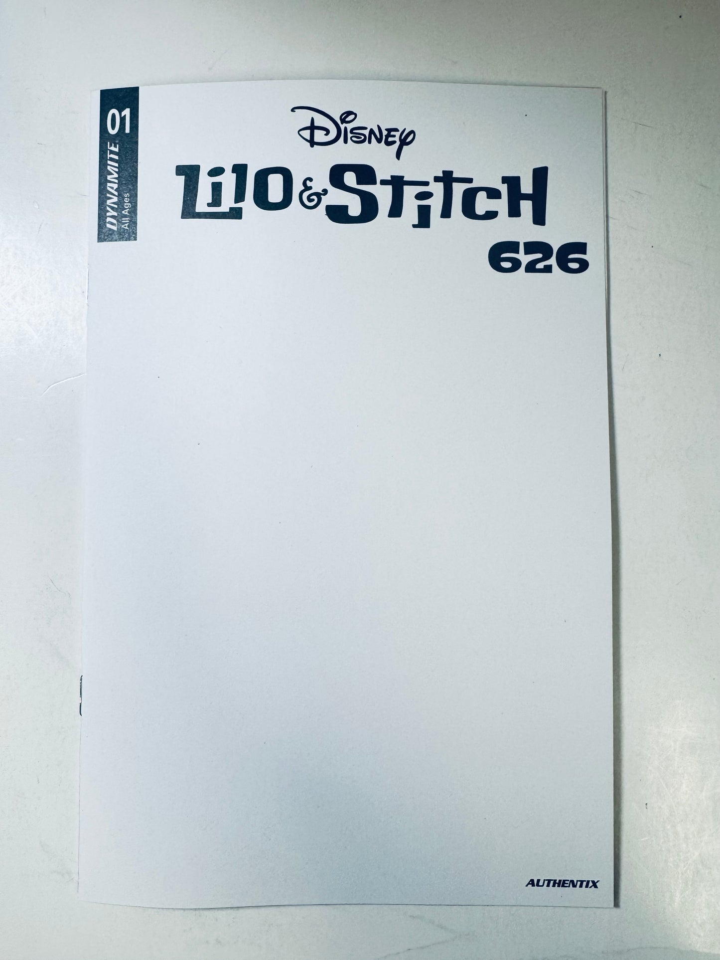 LILO & STITCH 626 #1 NM BLANK VARIANT