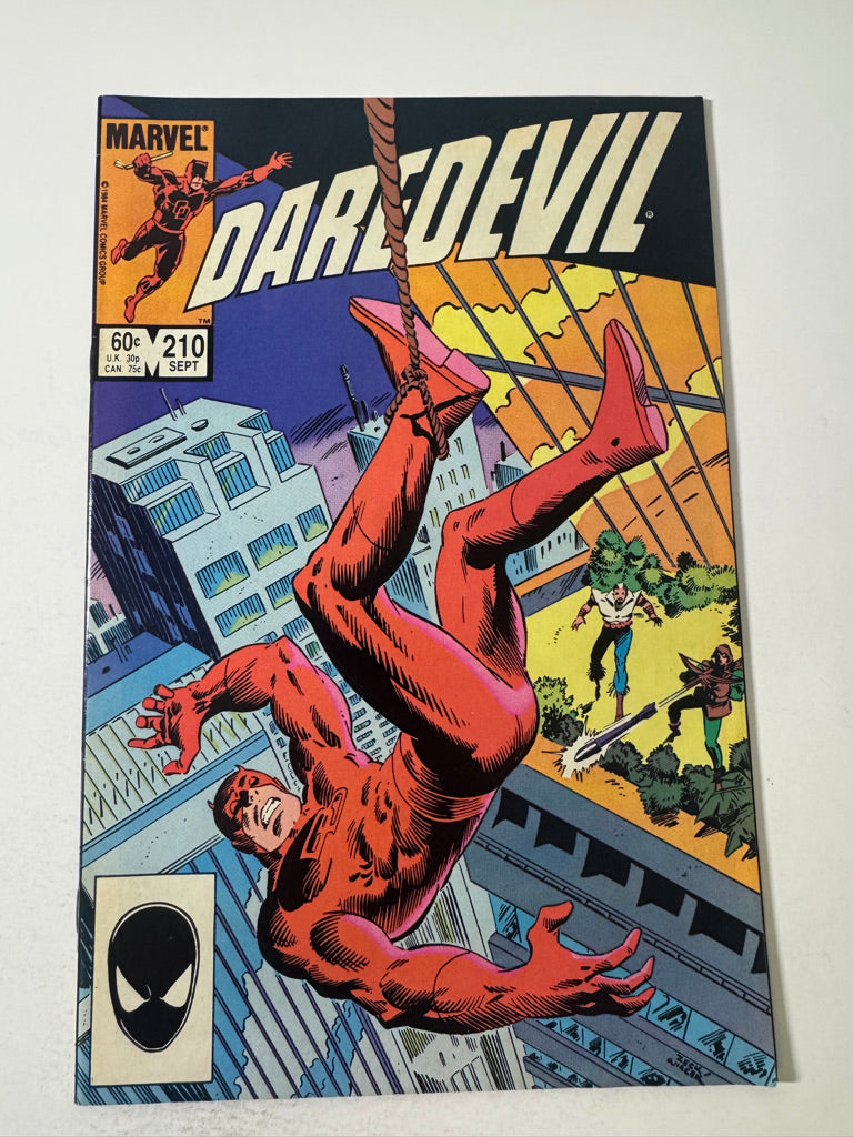 DAREDEVIl #210 VF-
