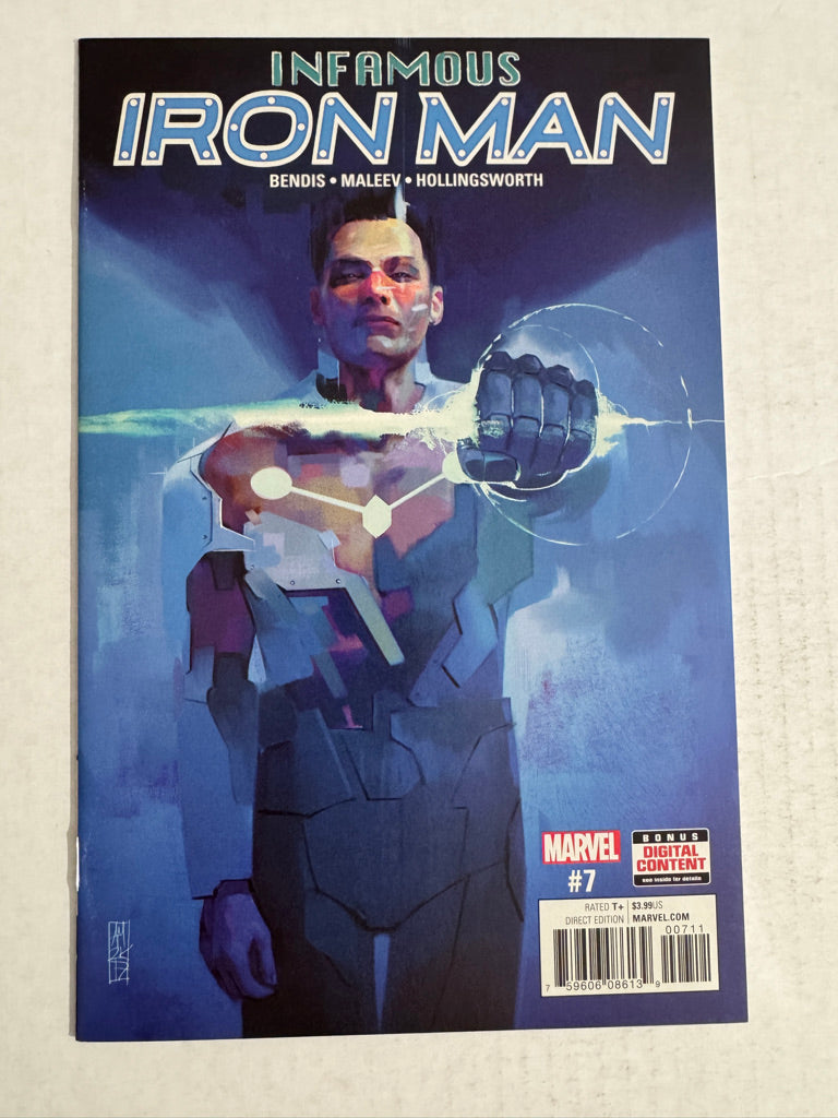 INFAMOUS IRON MAN #7 NM Alex Maleev Cover