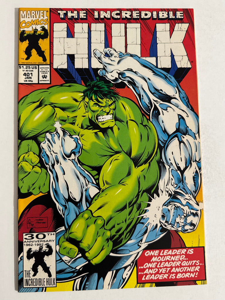 INCREDIBLE HULK #401 NM Gary Frank Cover