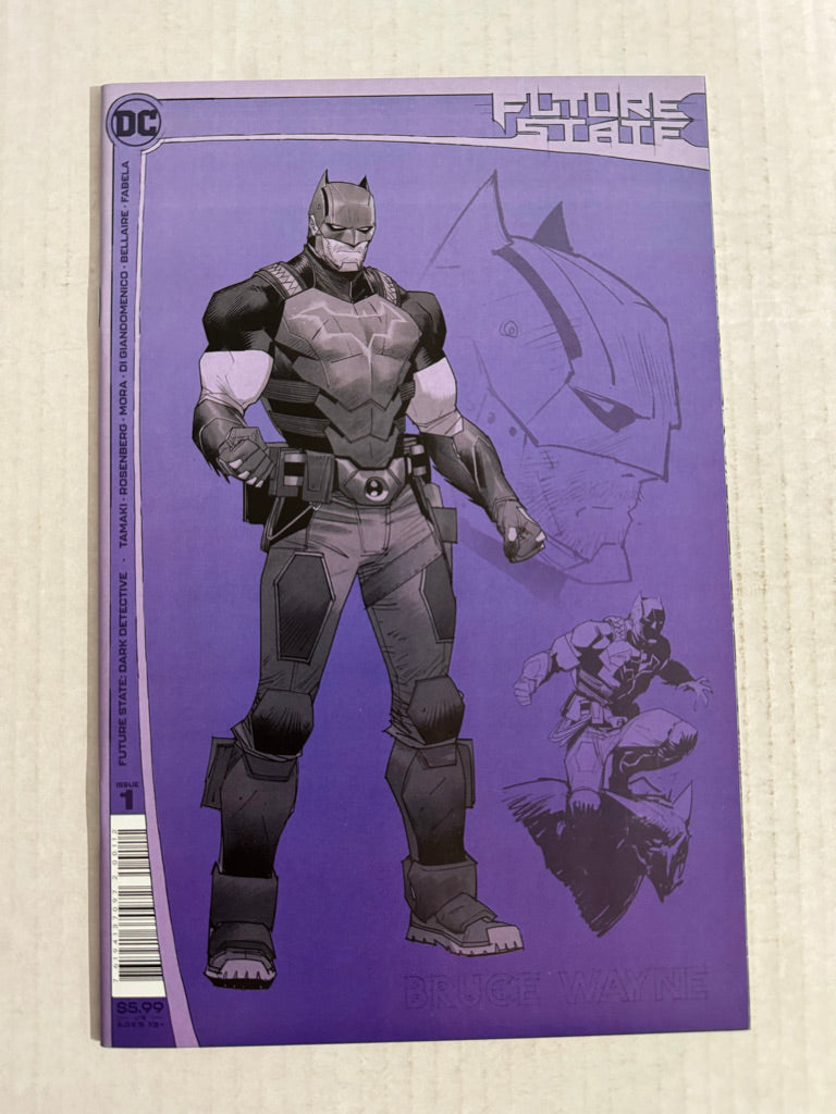 FUTURE STATE DARK DETECTIVE #1 NM 2nd Print Dan Mora Variant