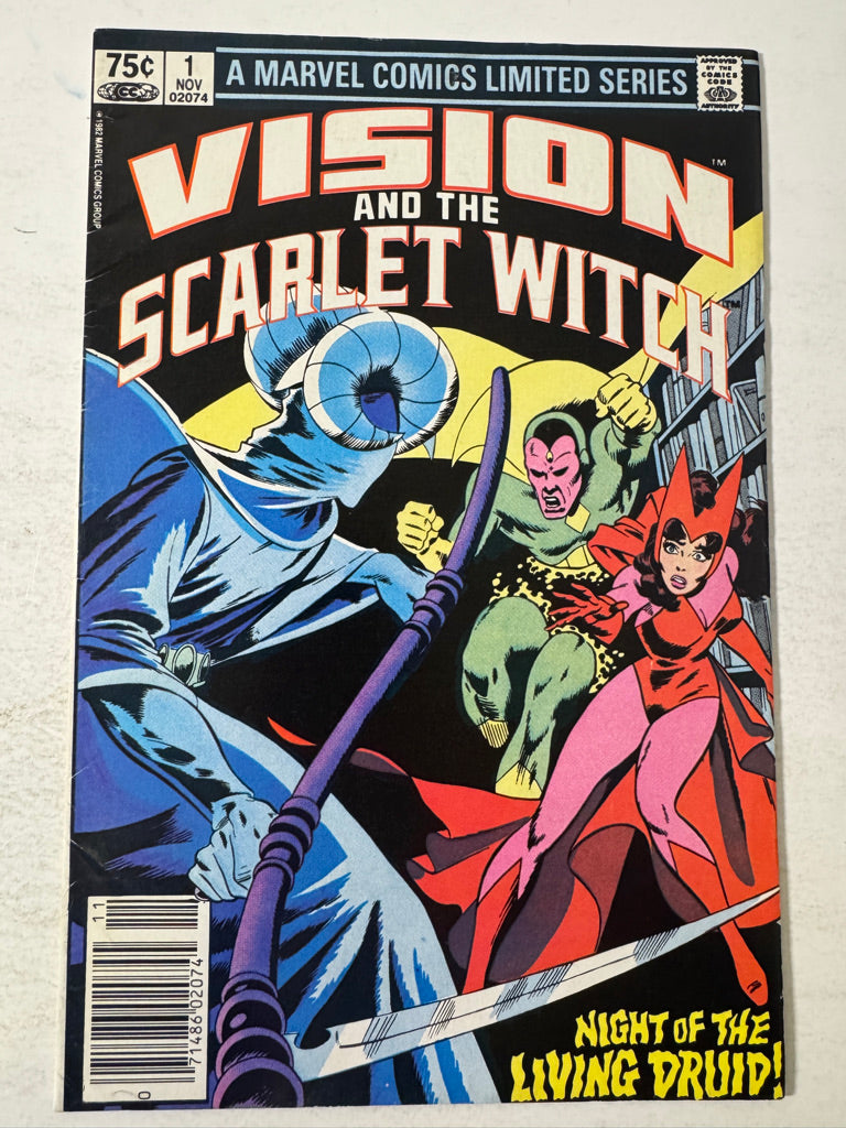 VISION AND THE SCARLET WITCH #1 VG/FN CANADIAN PRICE VARIANT