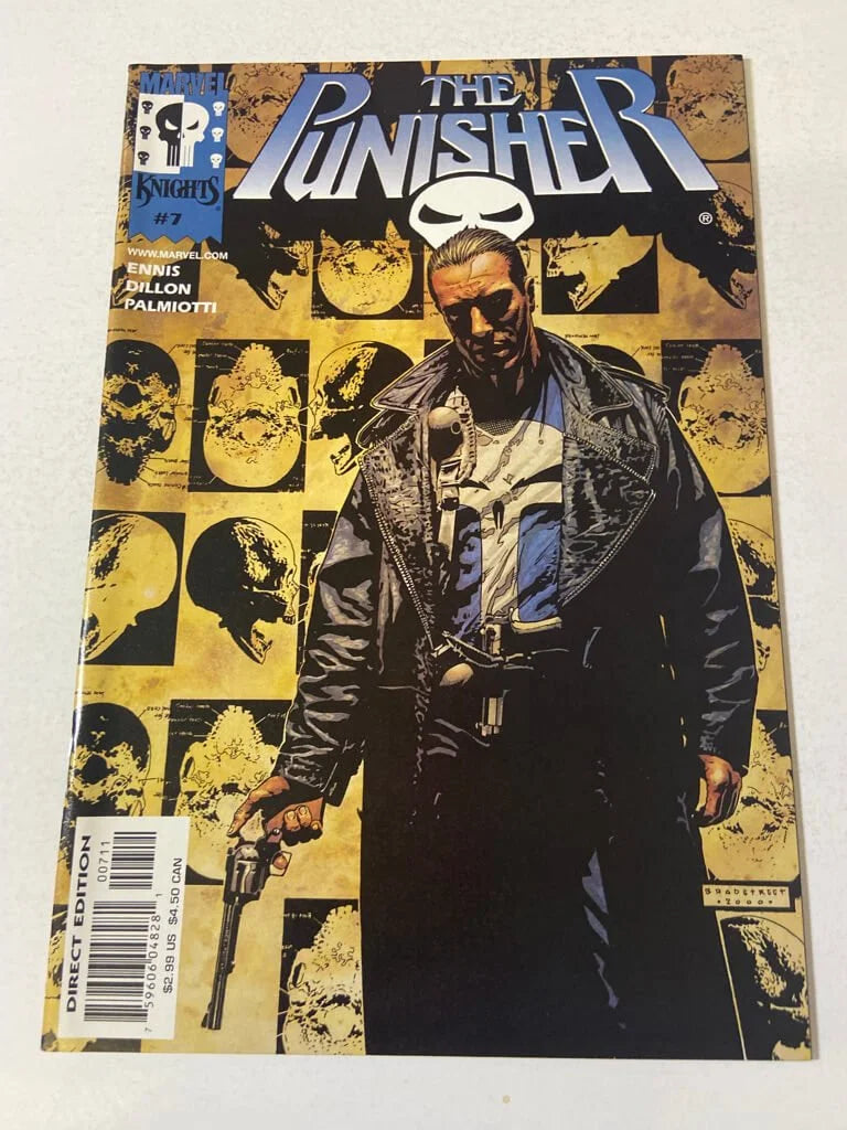 PUNISHER #7 Vol 5 NM Tim Bradstreet Cover