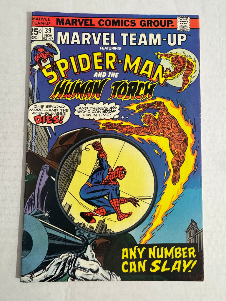 MARVEL TEAM-UP #39 FN