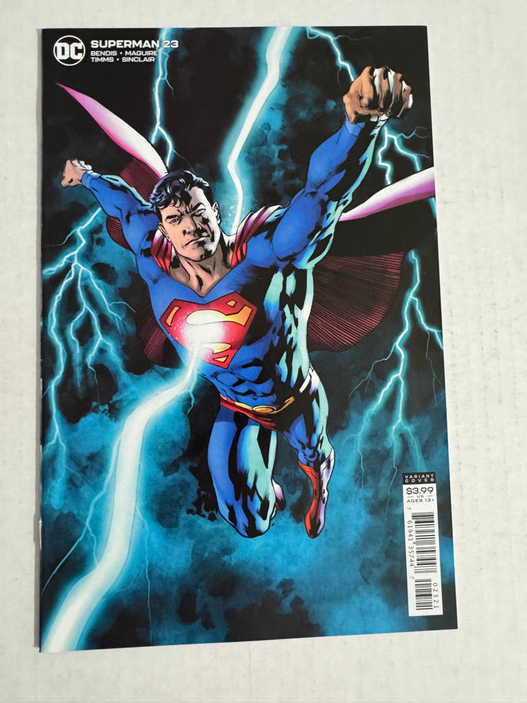 SUPERMAN #23 Vol 5 NM Bryan Hitch Variant