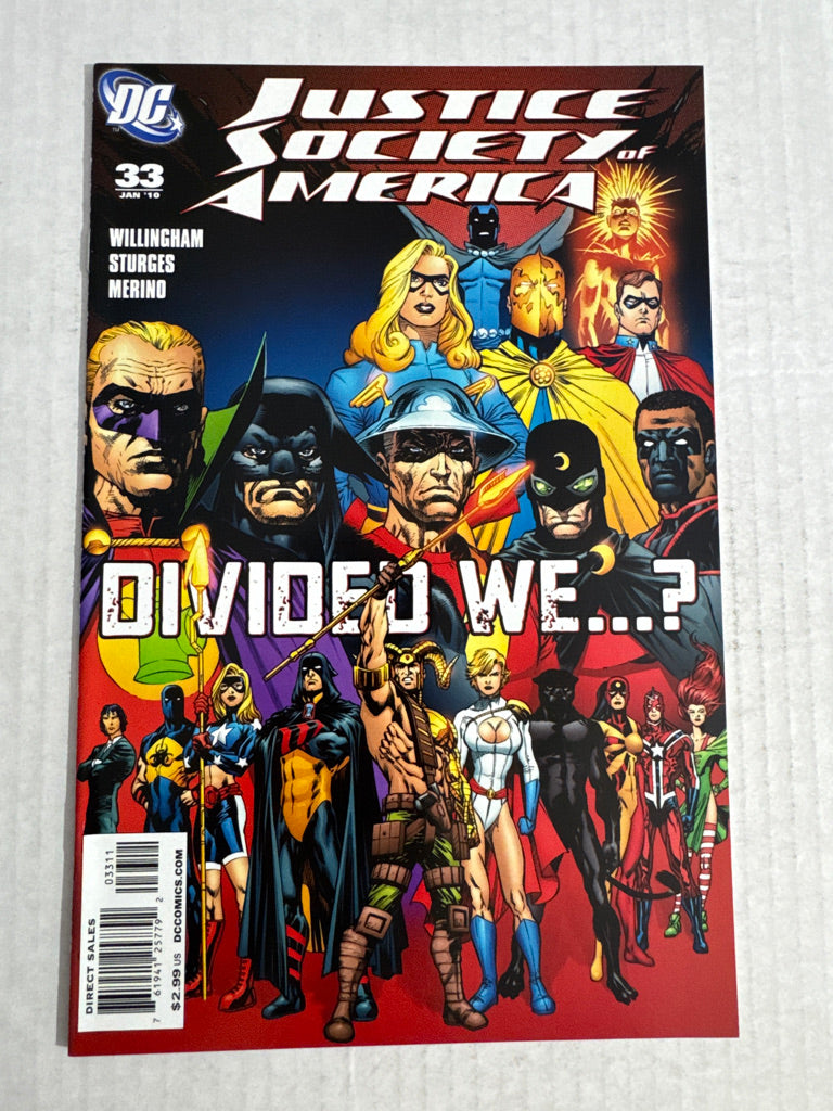 JUSTICE SOCIETY OF AMERICA #33 Vol 3 NM