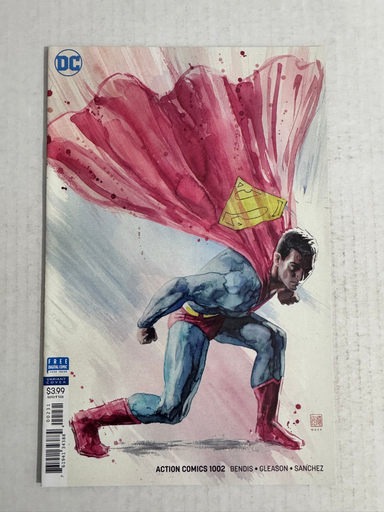 ACTION COMICS #1002 NM David Mack Variant