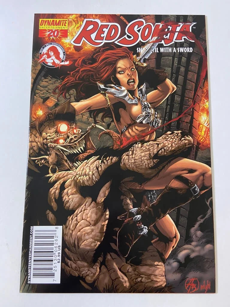 RED SONJA #20 NM- Batista D Variant (Dynamite)