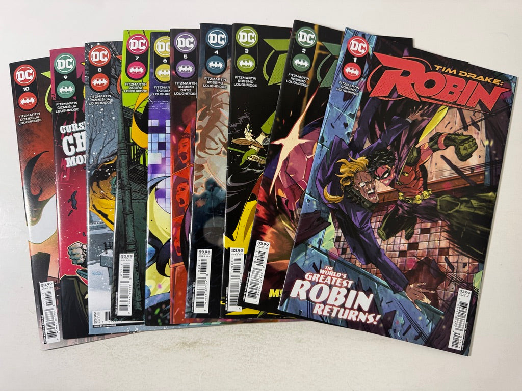 TIM DRAKE: ROBIN #1-10 NM SET