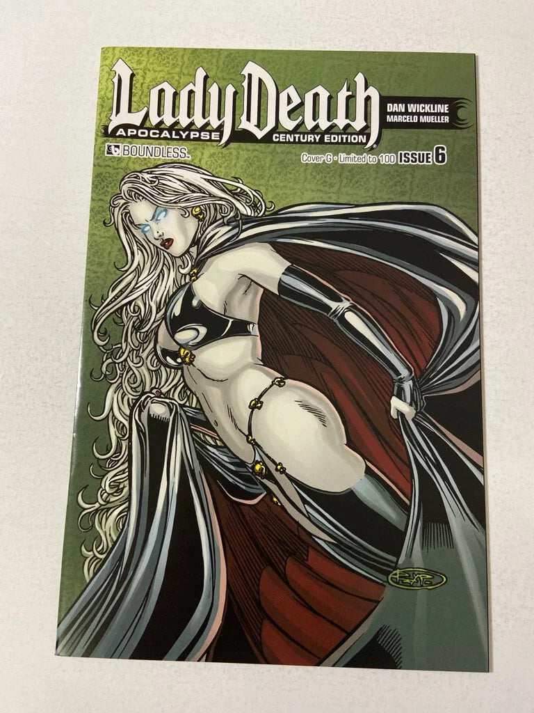LADY DEATH Apocalypse #6 NM- Century Edition G Variant LTD to 100