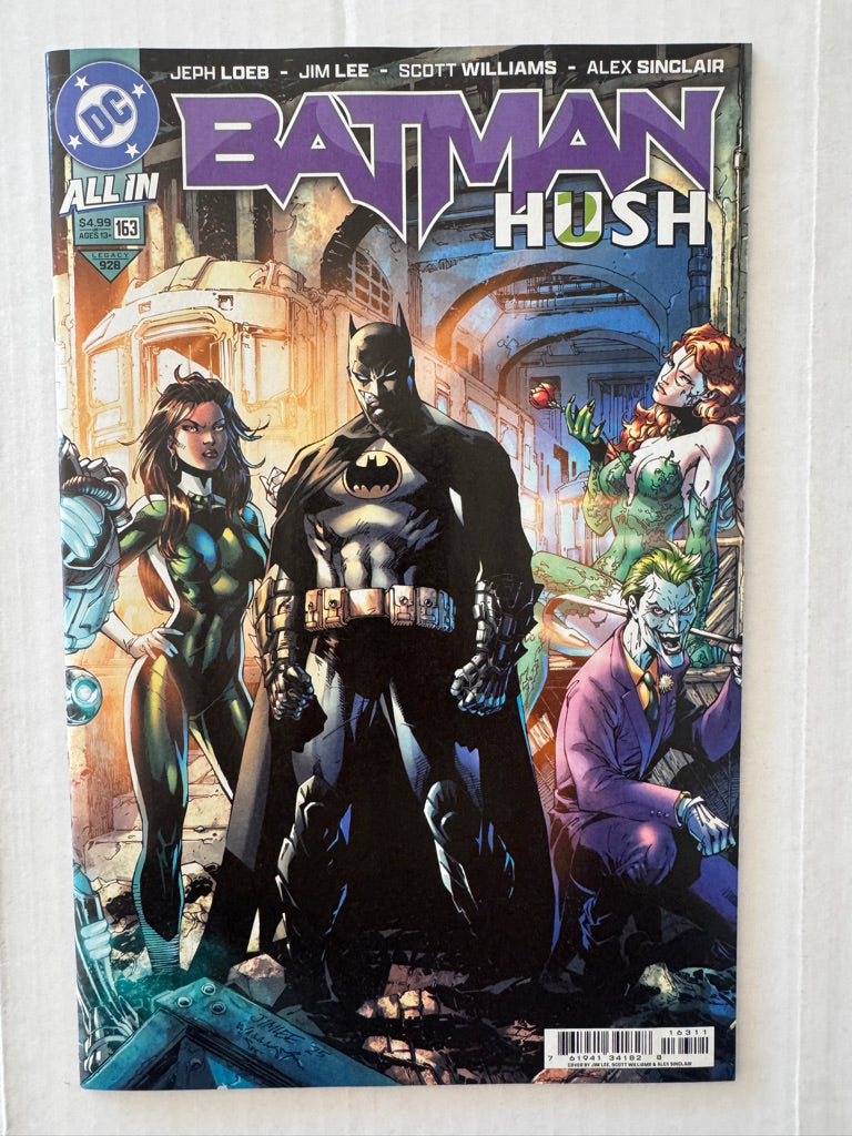 BATMAN #163 Vol 3 NM Jim Lee Cover