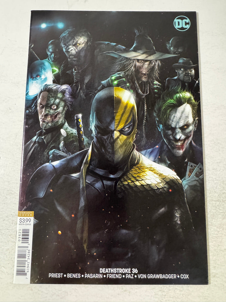 DEATHSTROKE #36 Vol 4 NM Mattina Variant