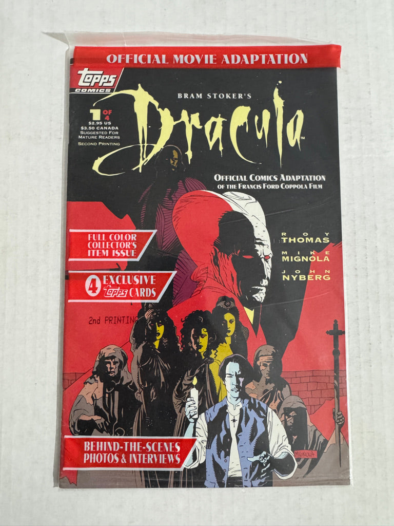 BRAM STOKER'S DRACULA #1 NM- Sealed Mike Mignola Cover