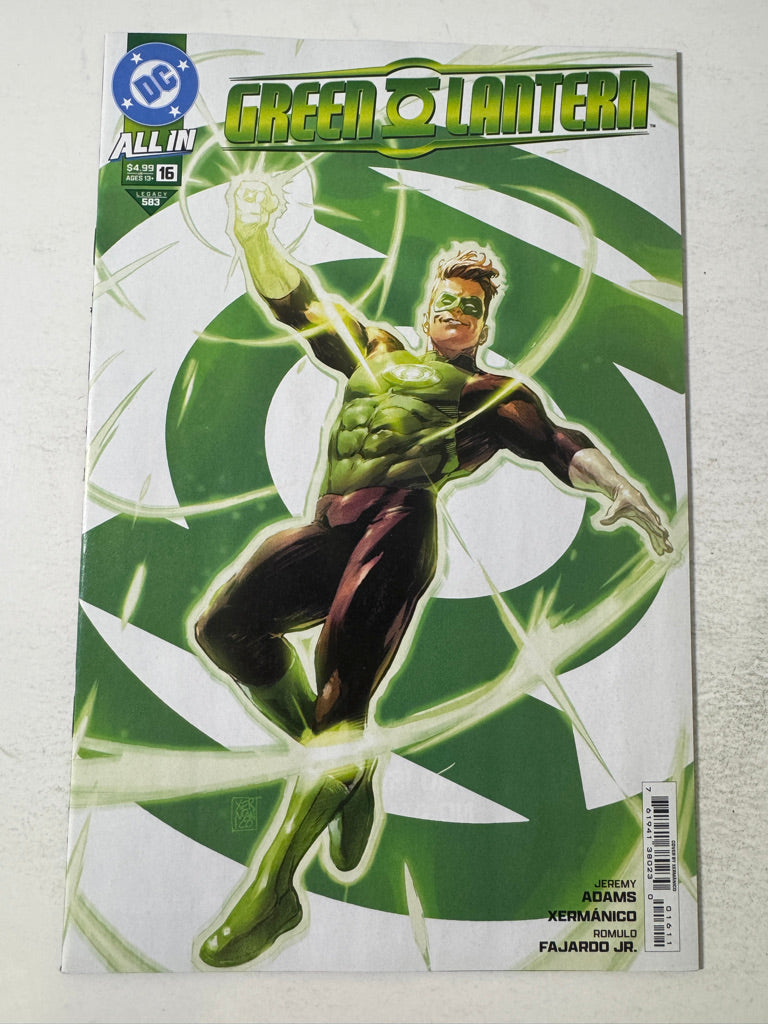 GREEN LANTERN #16 Vol 9 NM