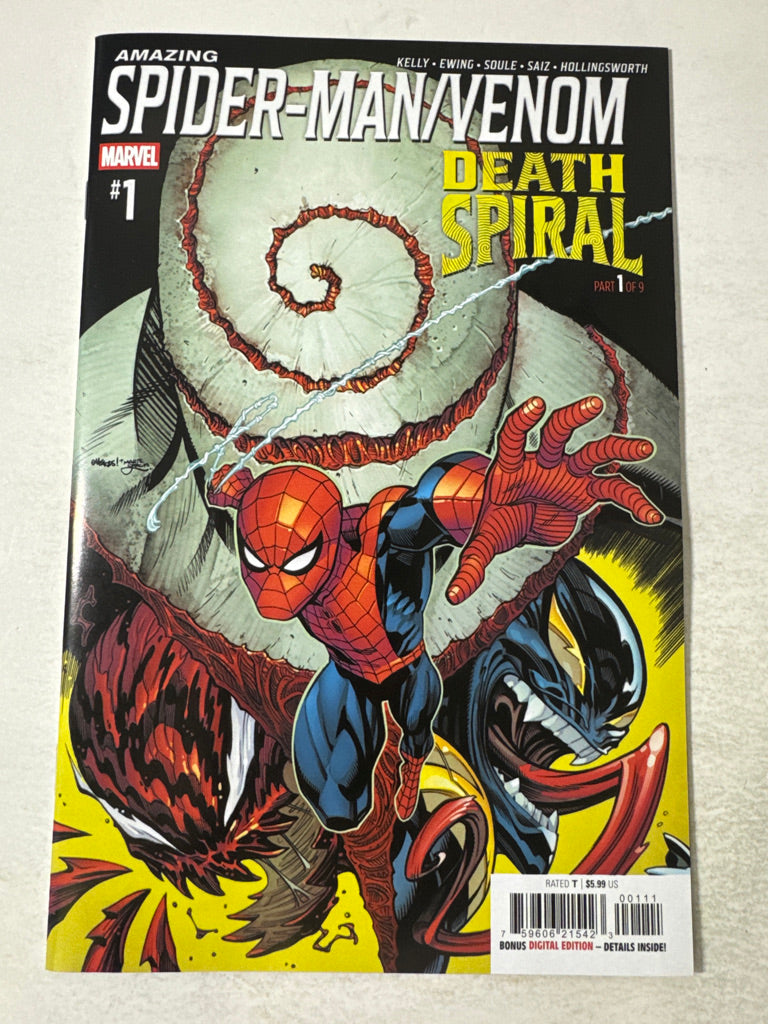 AMAZING SPIDER-MAN VENOM DEATH SPIRAL #1 NM 1ST APPEARANCE