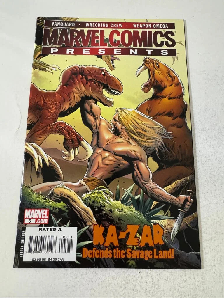 MARVEL COMICS PRESENTS #5 Vol 2 NM-