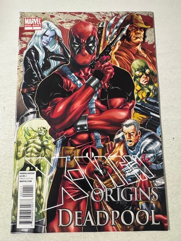 X-MEN ORIGINS DEADPOOL #1 VF/NM Mark Brooks Cover