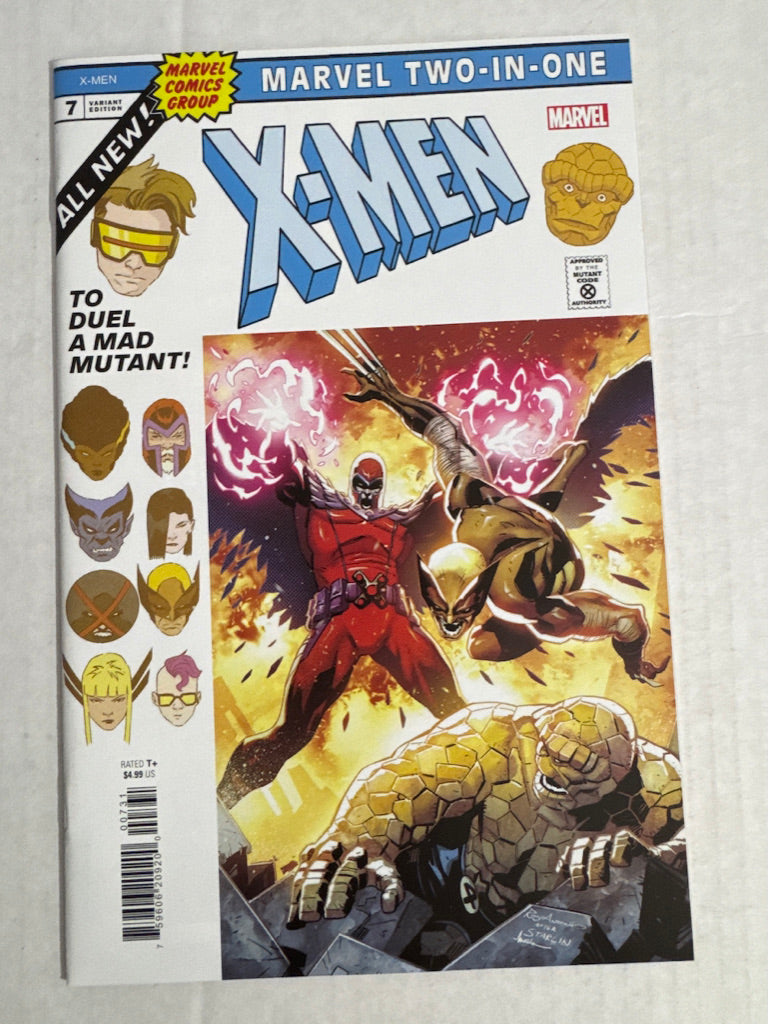 X-MEN #7 Vol 6 NM Marvel Two-In One Variant