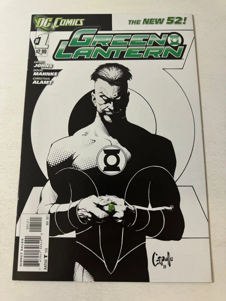 GREEN LANTERN #1 Vol 5 VF/NM 1:25 Greg Capullo Variant