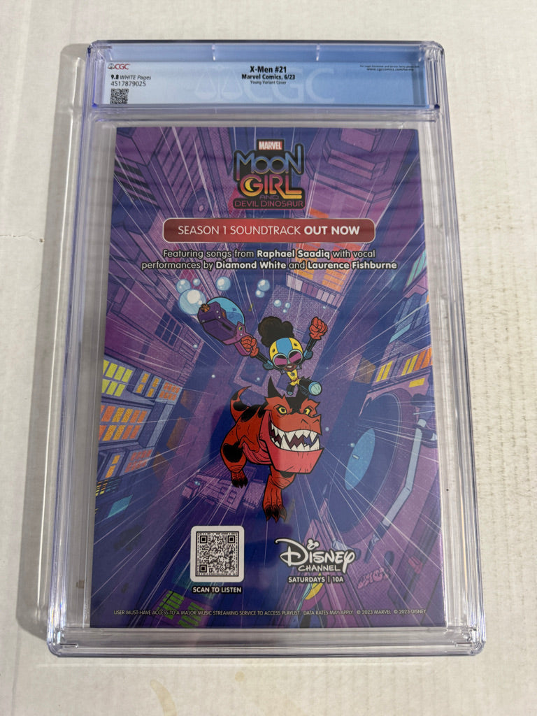 X-MEN #21 9.8 CGC Skottie Young Magik Variant