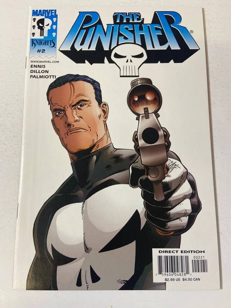PUNISHER #2 Vol 5 NM Steve Dillon Variant
