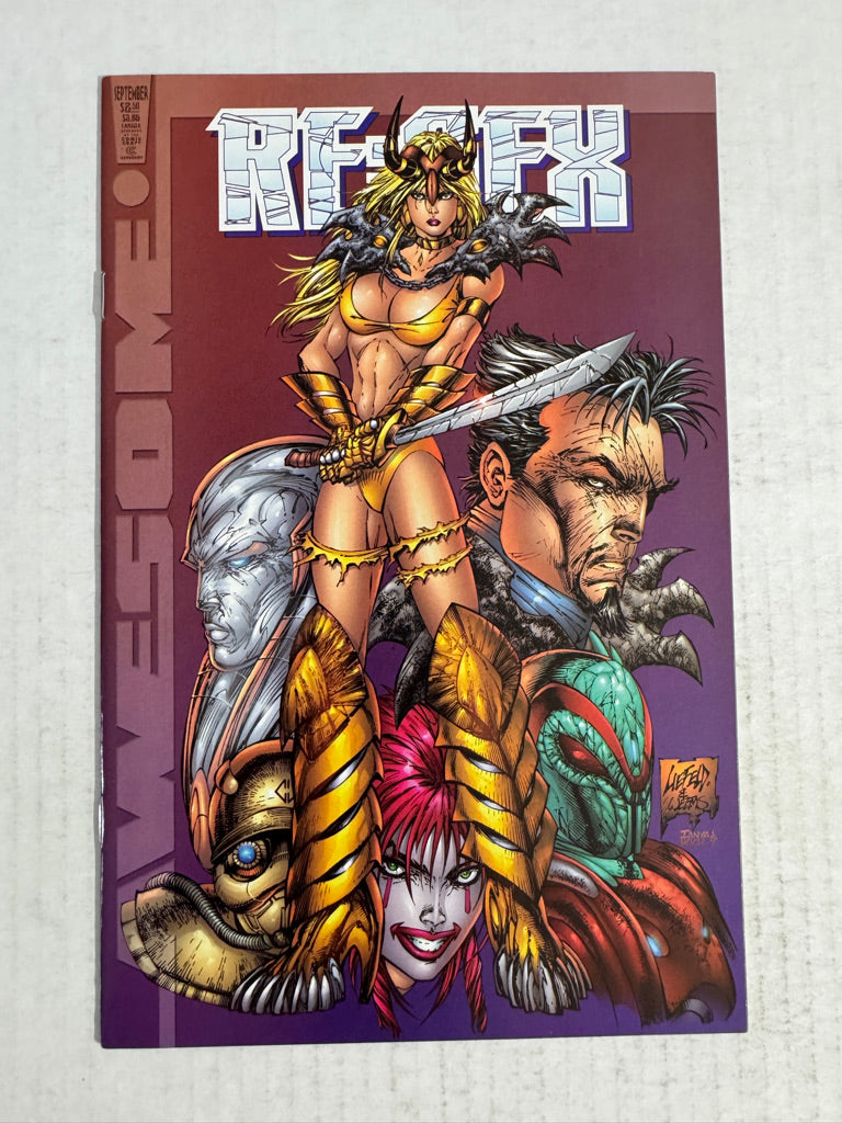 RE-GEX #1 NM Rob Liefeld Cover