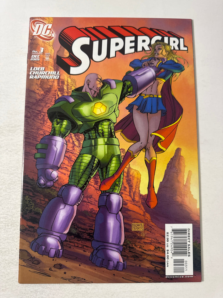 SUPERGIRL #3 NM- Michal Turner Cover