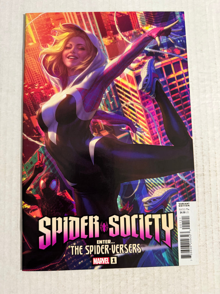 SPIDER-SOCIETY #1 NM Artgerm Variant
