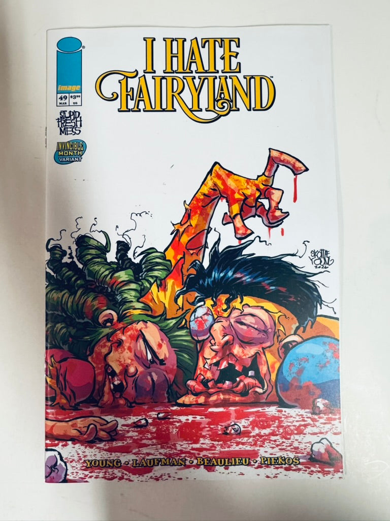 I HATE FAIRYLAND #49 NM Cover D Skottie Young Invincible Team-Up Variant