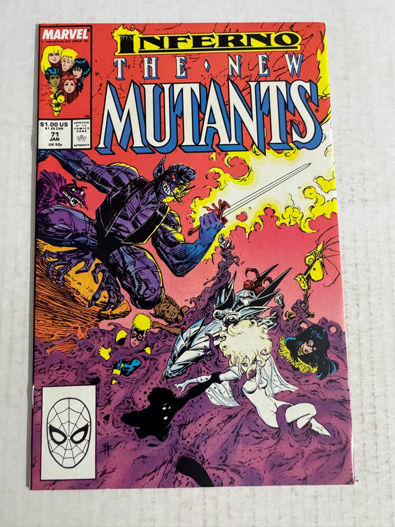 NEW MUTANTS #71 VF/NM