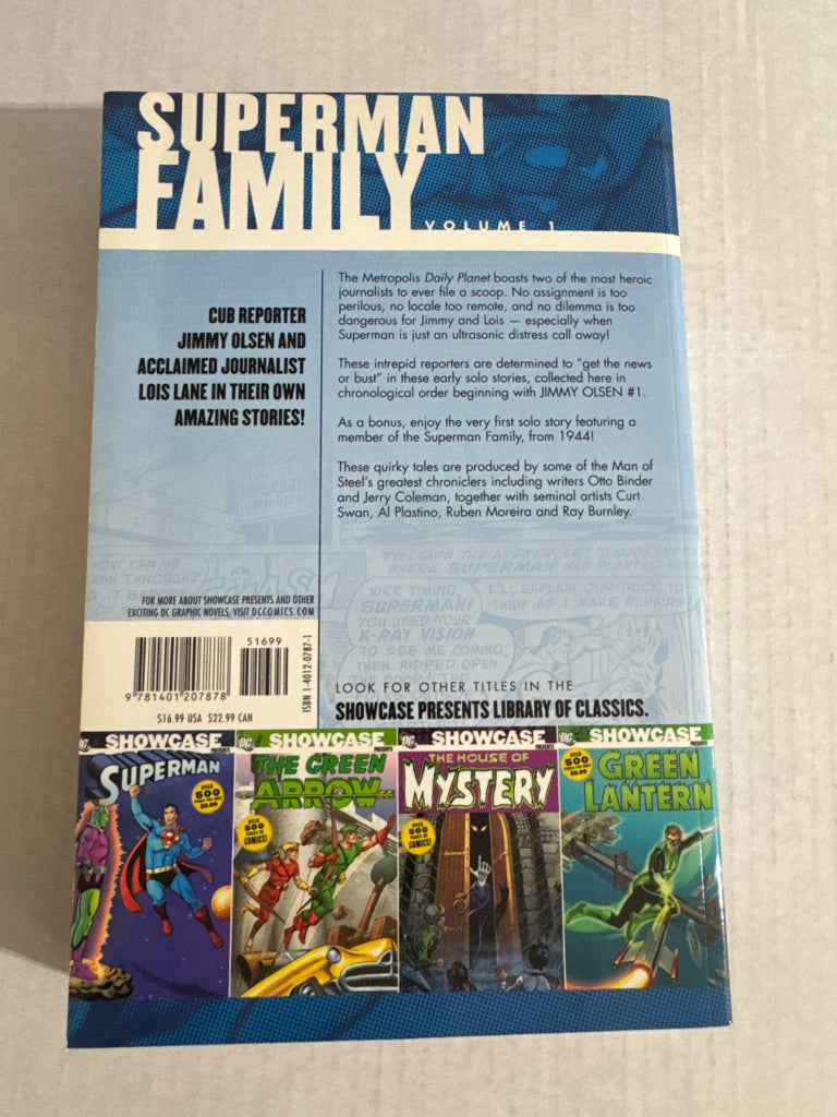 SHOWCASE PRESENTS SUPERMAN FAMILY Vol 1 TPB NM OOP