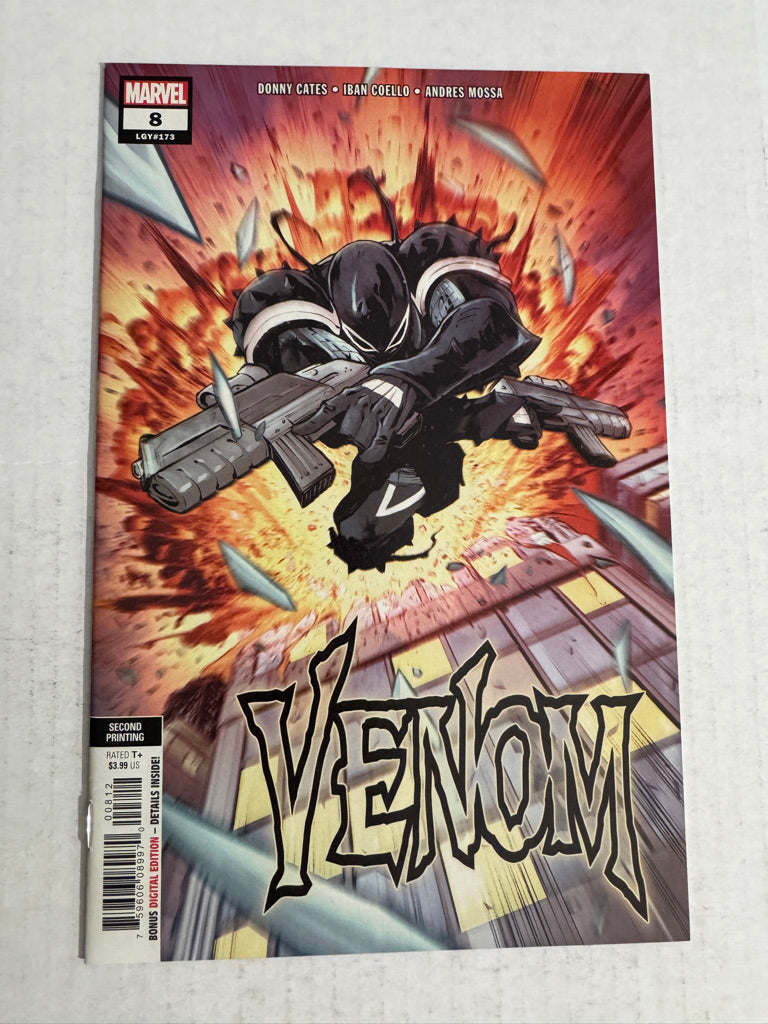 VENOM #8 Vol 4 NM 2nd Print Variant