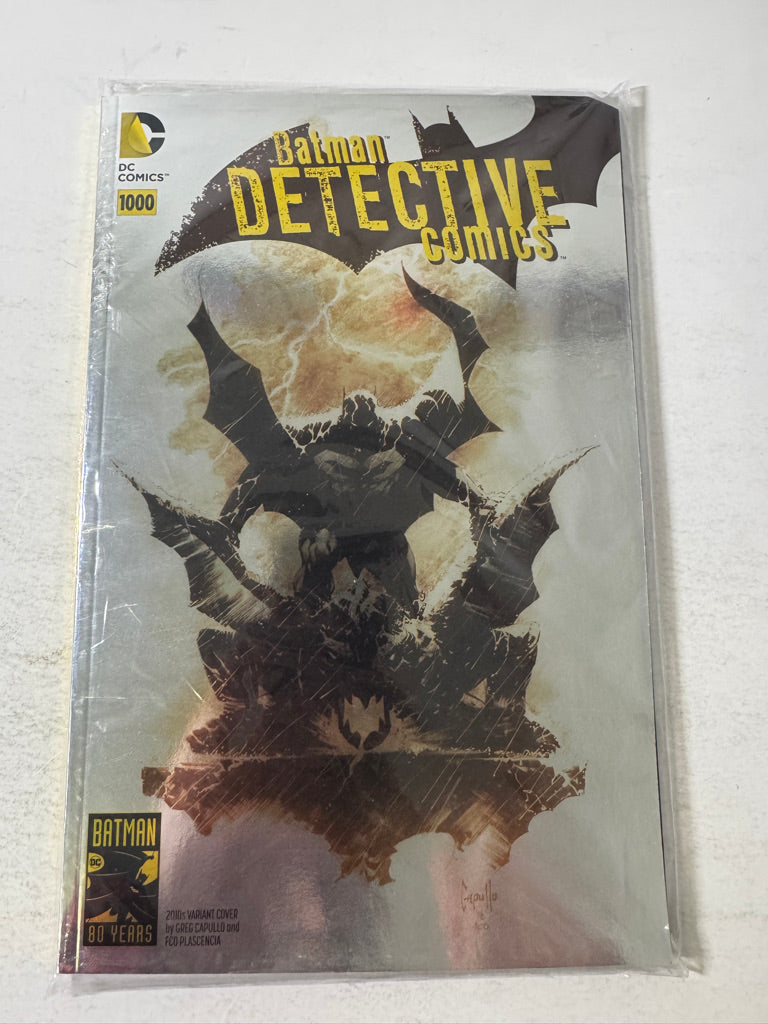 DETECTIVE COMICS #1000 NM Greg Capullo Gold Foil Variant Sealed