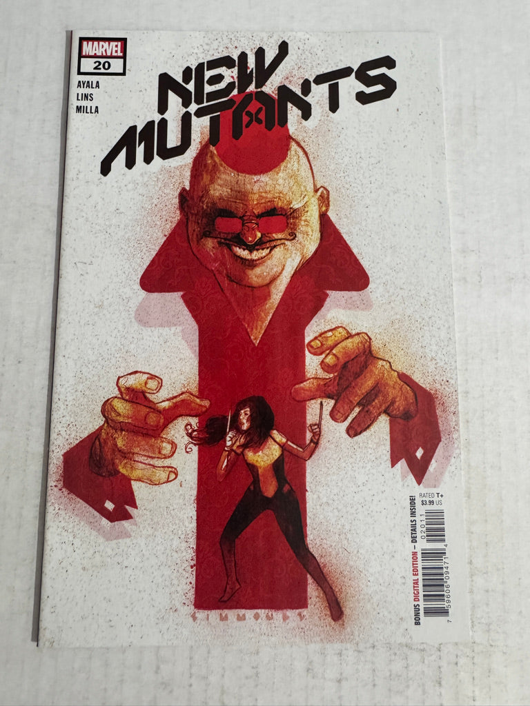 NEW MUTANTS #20 Vol 4 NM Martin Simmonds Cover