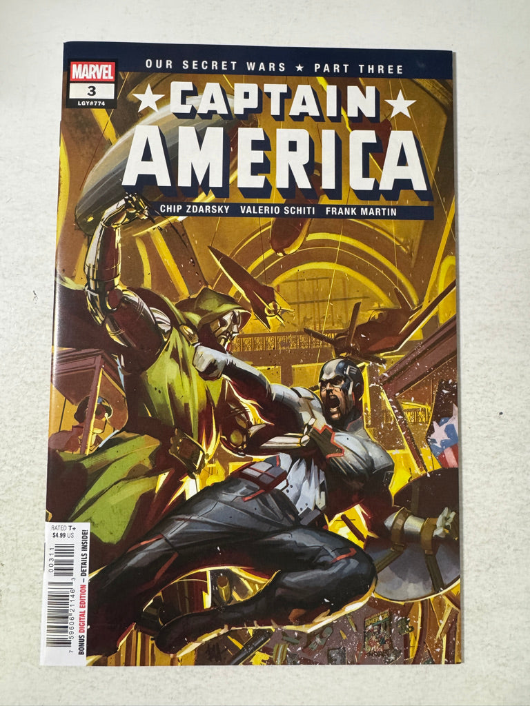 CAPTAIN AMERICA #3 Vol 12 NM