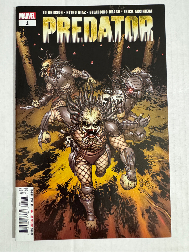 PREDATOR #1 Vol 2 NM Camuncoli Cover