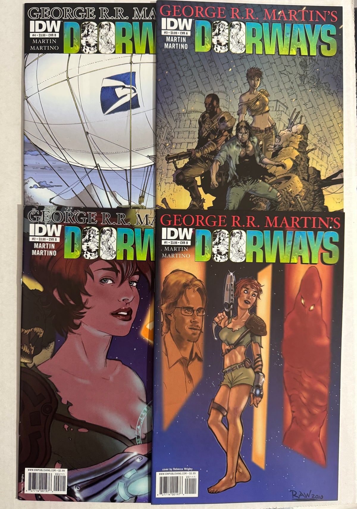 GEORGE RR MARTINS DOORWAYS #1-4 NM SET