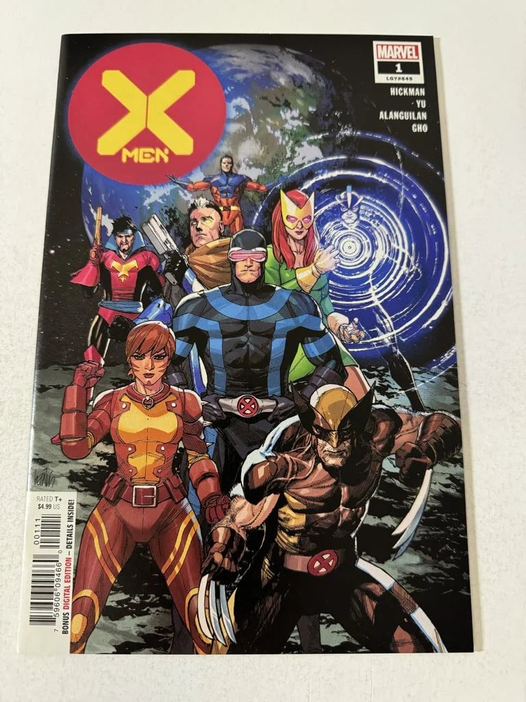X-MEN #1 Vol 4 Leinil Yu Cover