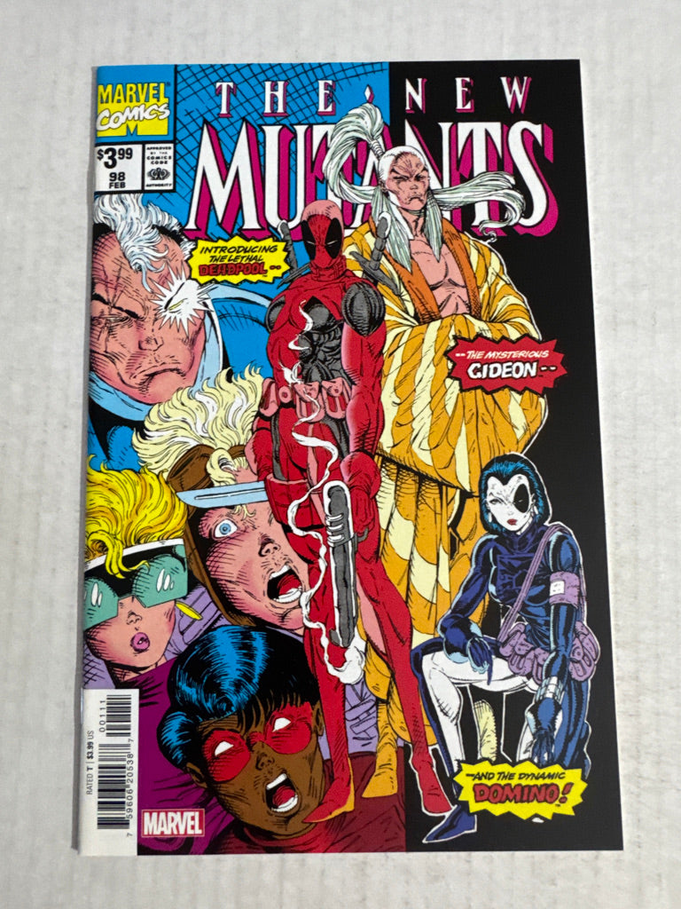 NEW MUTANTS #98 NM Rob Liefeld Cover Facsimile